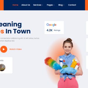 Cleanfa - Cleaning Services Elementor Template Kit