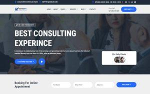 Consultfa - Business Consulting Elementor Template Kit