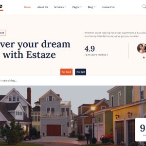 Estaze - Real Estate & Property Elementor Template Kit