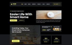 Homen - Smart Home Services Elementor Template Kit