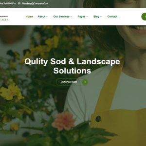 Garden Alfa - Landscape & Gardening Elementor Template