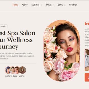 SpaAlfa - Beauty Salon & Spa Elementor Pro Template Kit
