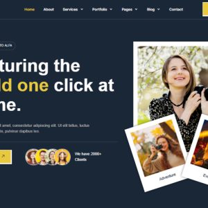 Photo Alfa - Photography & Portfolio Elementor Pro Template Kit