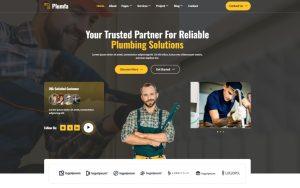 Plumfa - Plumbing and Plumber Services Elementor Template Kit