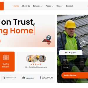 Rufix - Roofing Services Elementor Template Kit