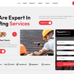 Ruftop - Roofing Services Elementor Template Kit