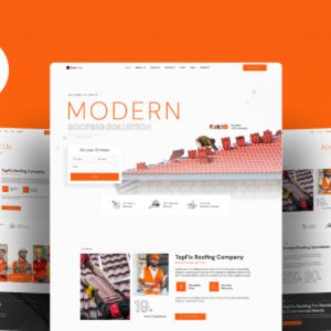 Suntop - Roofing Services Figma Template