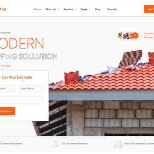 Suntop - Roofing Services Elementor Template Kit