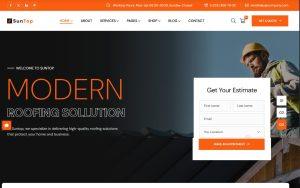 Suntop – Roofing Services HTML Template