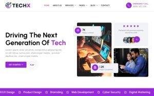 TechX - IT Solutions & Services Company Elementor Template Kit