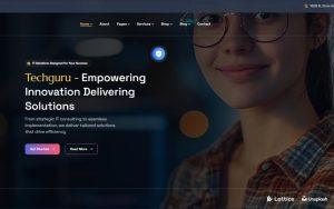 Techguru - Technology & IT Solutions Next Js Template